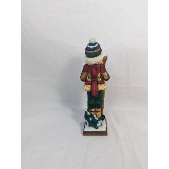 Roman Santa figure 6" tall. Galleria License Christmas- skiing Santa - Picture 3 of 5